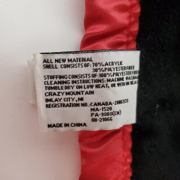 My Banky Security Blanket Lovey Ladybug Lauren Satin Trim Plush Crazy Mountain - Picture 7 of 7